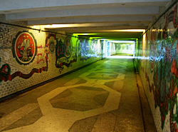 подземный переход у нижнего парка